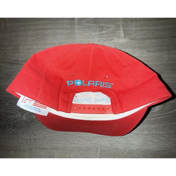 Vintage Rare Polaris Indy 440 racing SnapBack hat Made In USA - Picture 2 of 5